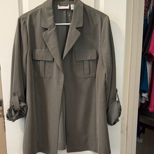 Chico's Elegant Gray Top